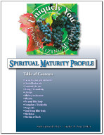 Personalizing My Faith <br />Spiritual Maturity Profile