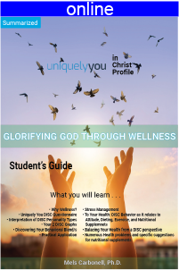 Glorifying God Through Wellness <br />Online Profile